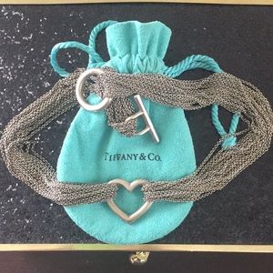 Tiffany &Co 925 heart necklace